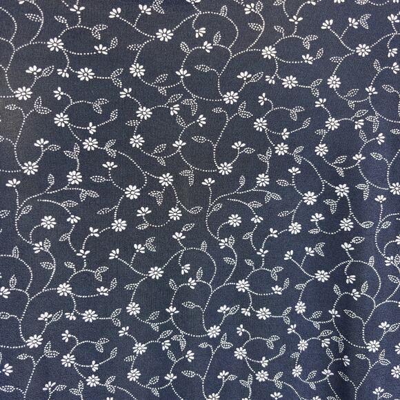 Fashion Bug Vintage Floral Blouse | Women’s XL | Blue Button Front Top - Picture 6 of 14